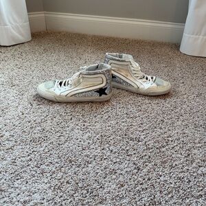 Women’s Glitter Star High-Top Sneakers